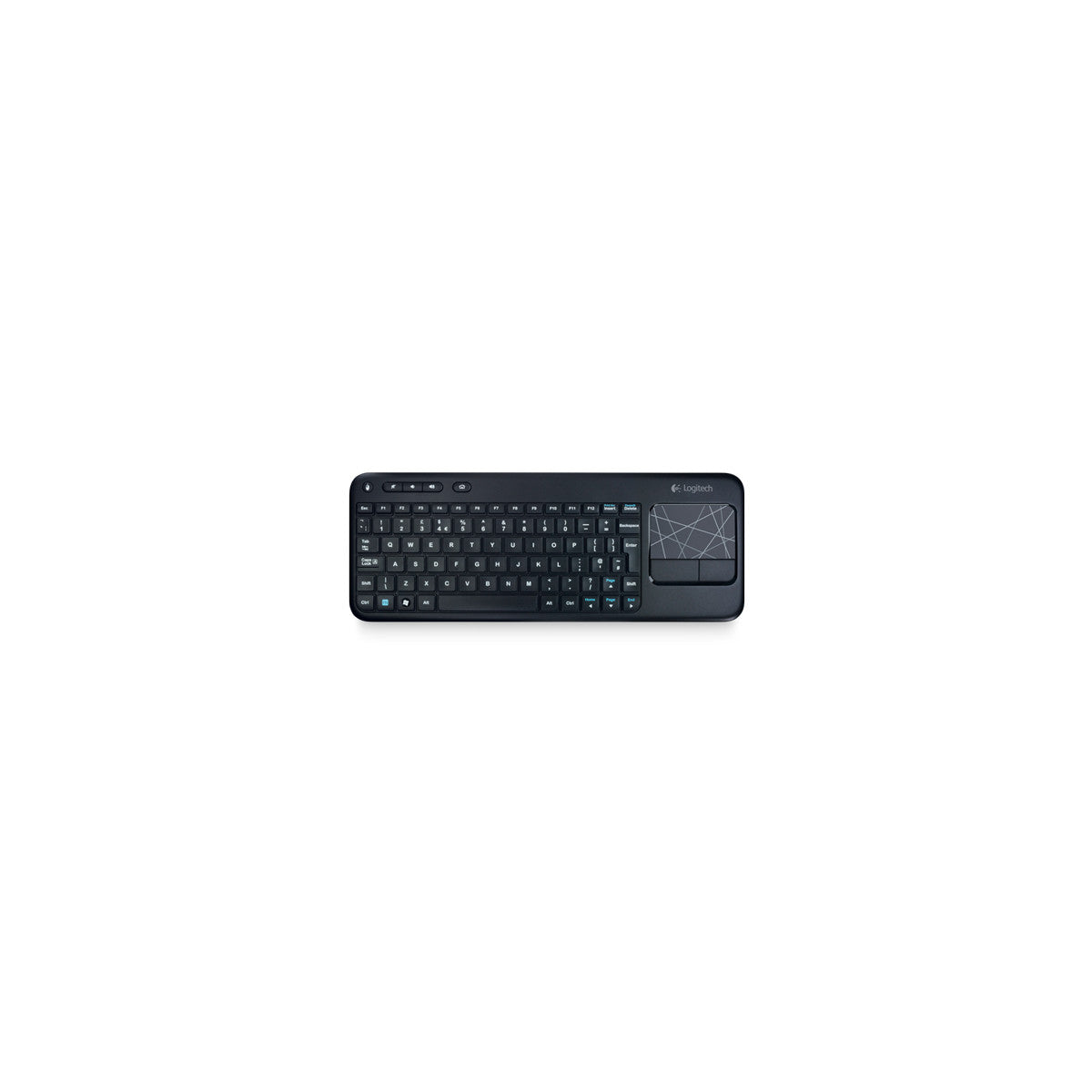 Logitech K400 tastiera Ufficio RF Wireless QWERTY Italiano Nero