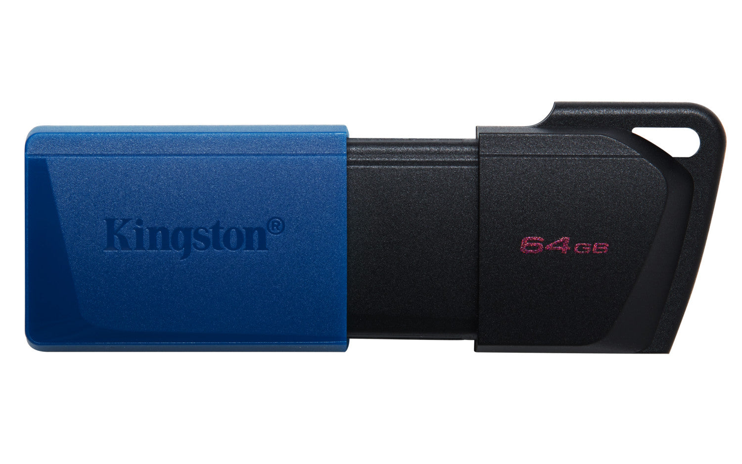 Kingston Technology DataTraveler 64GB USB3.2 Gen 1 Exodia M (Nero Blu) - 2 Pieces