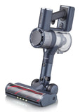 Severin HV 7175 scopa elettrica Aspirapolvere elettrica Batteria Secco Senza sacchetto 0,5 L 200 W Blu, Metallico 2,2 Ah