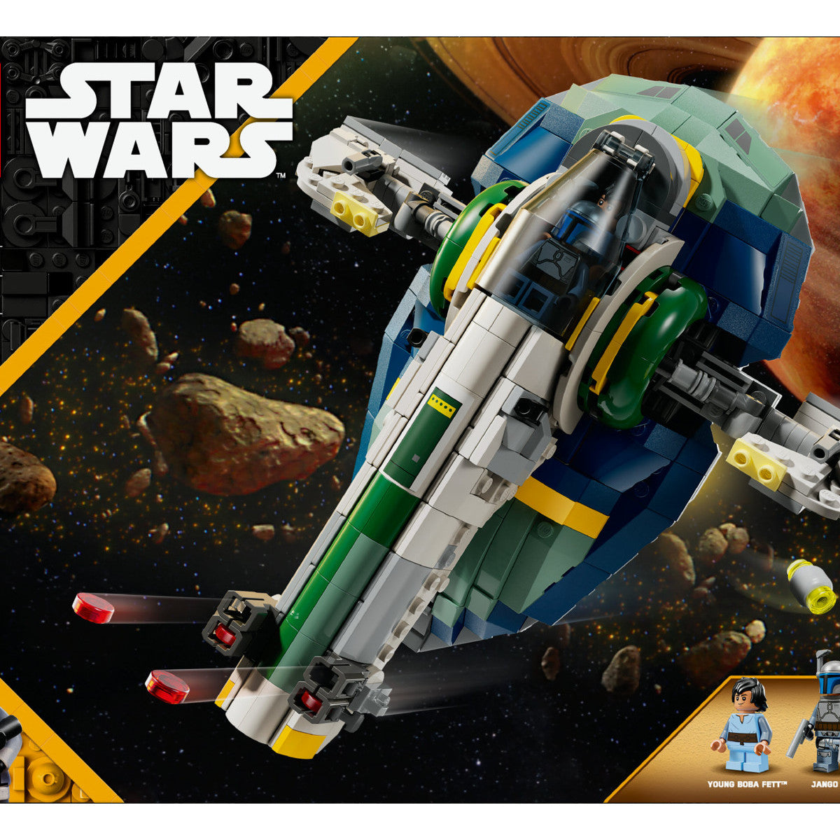 LEGO Star Wars Astronave di Jango Fett Set 75433 707 Pezzi 9 Anni