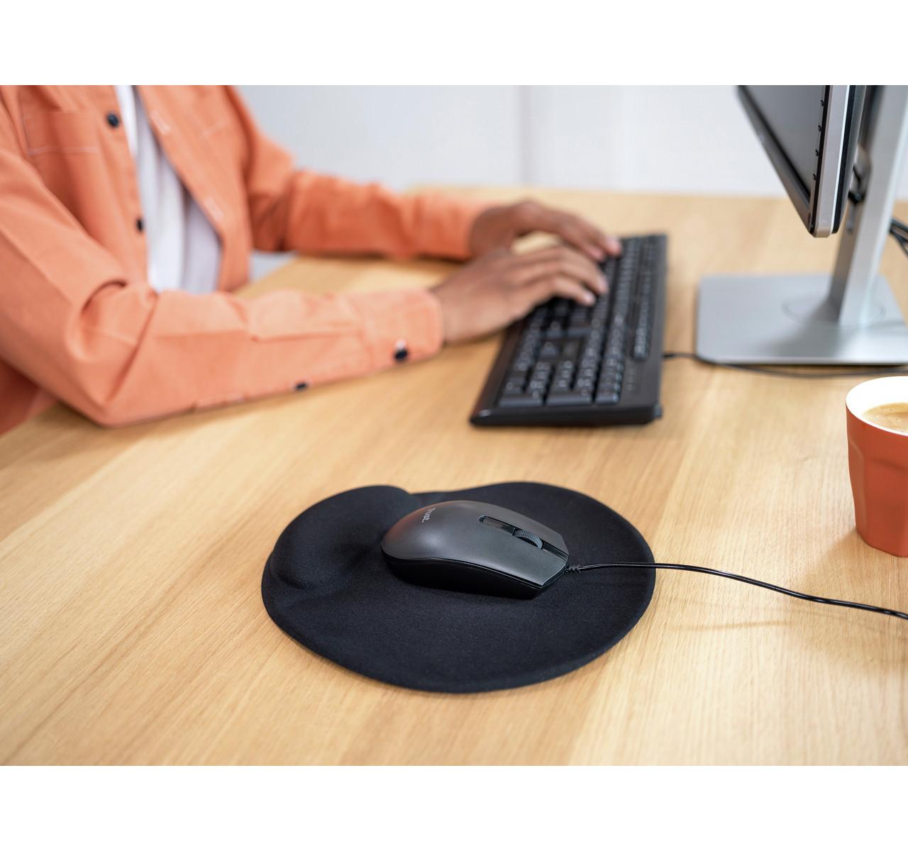 Trust Basi Mouse Ambidestro USB tipo A Ottico 1200 DPI Nero