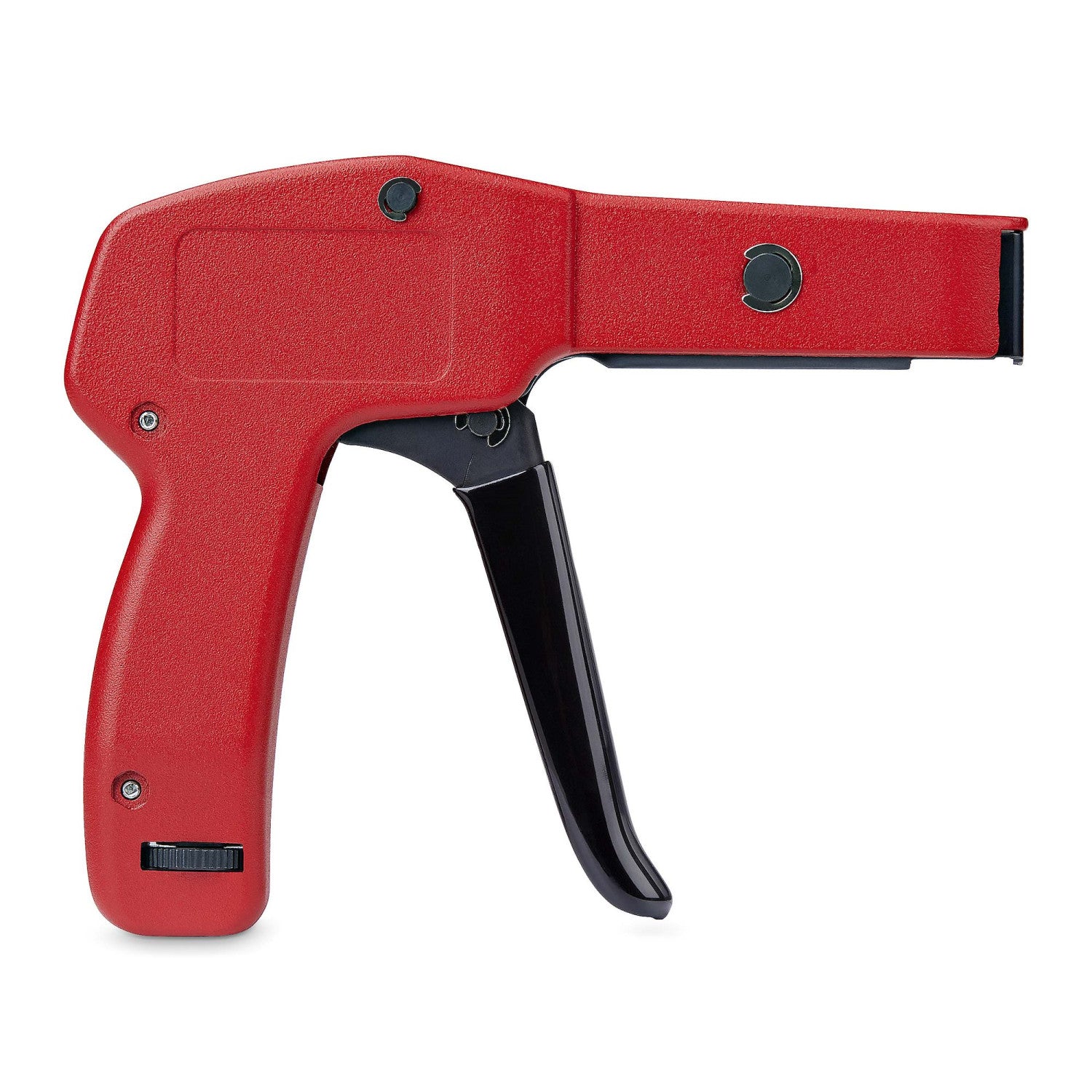 StarTech.com Pistola per fascette in nylon, strumento per l'installazione/serraggio e il taglio di fascette per cavi, pinza per fascette in nylon da 2,4 mm a 4,8 mm, TAA