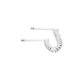 Ekon ECTEFIXCABFLEX10 cavo telefonico 1 m Bianco