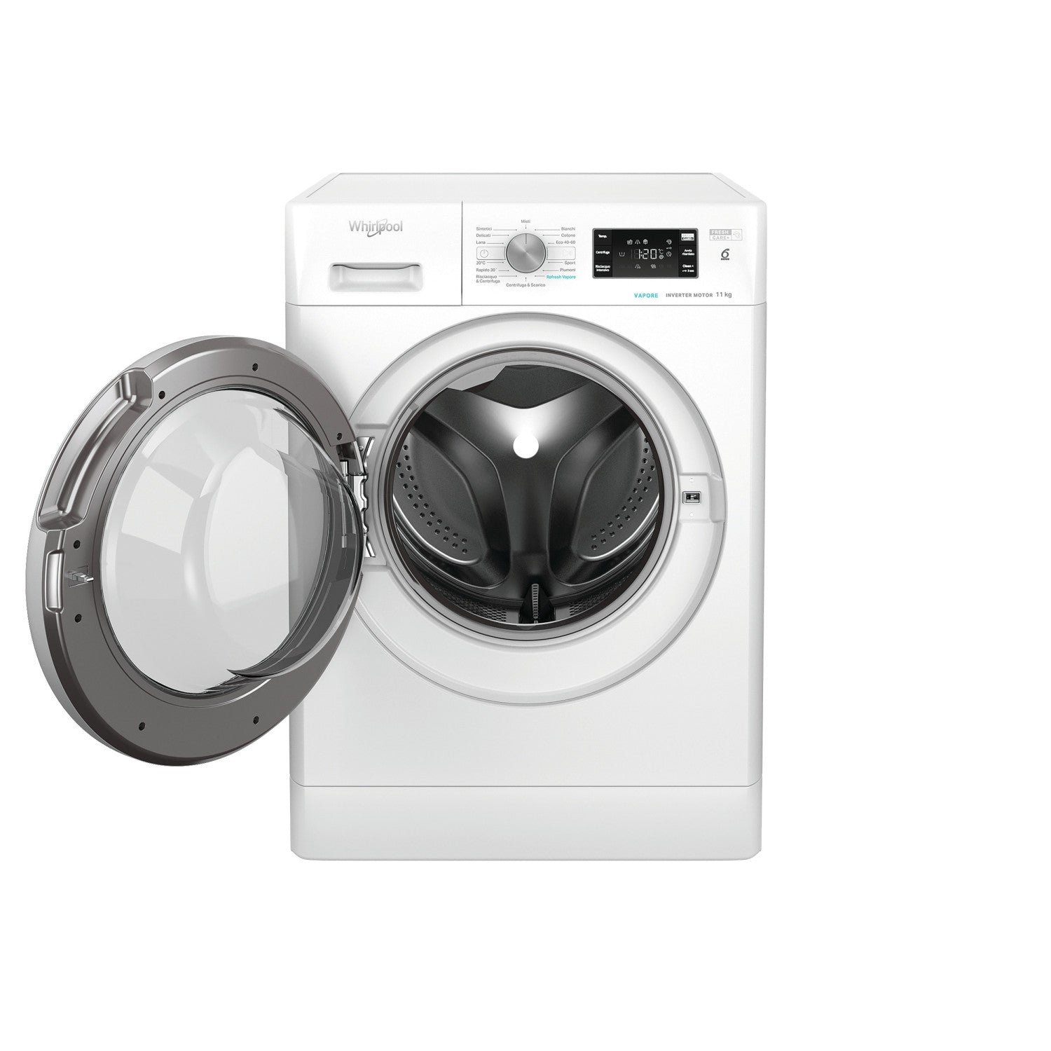 Whirlpool FFB 1148 BSV IT lavatrice Caricamento frontale 11 kg 1400 Giri/min Bianco