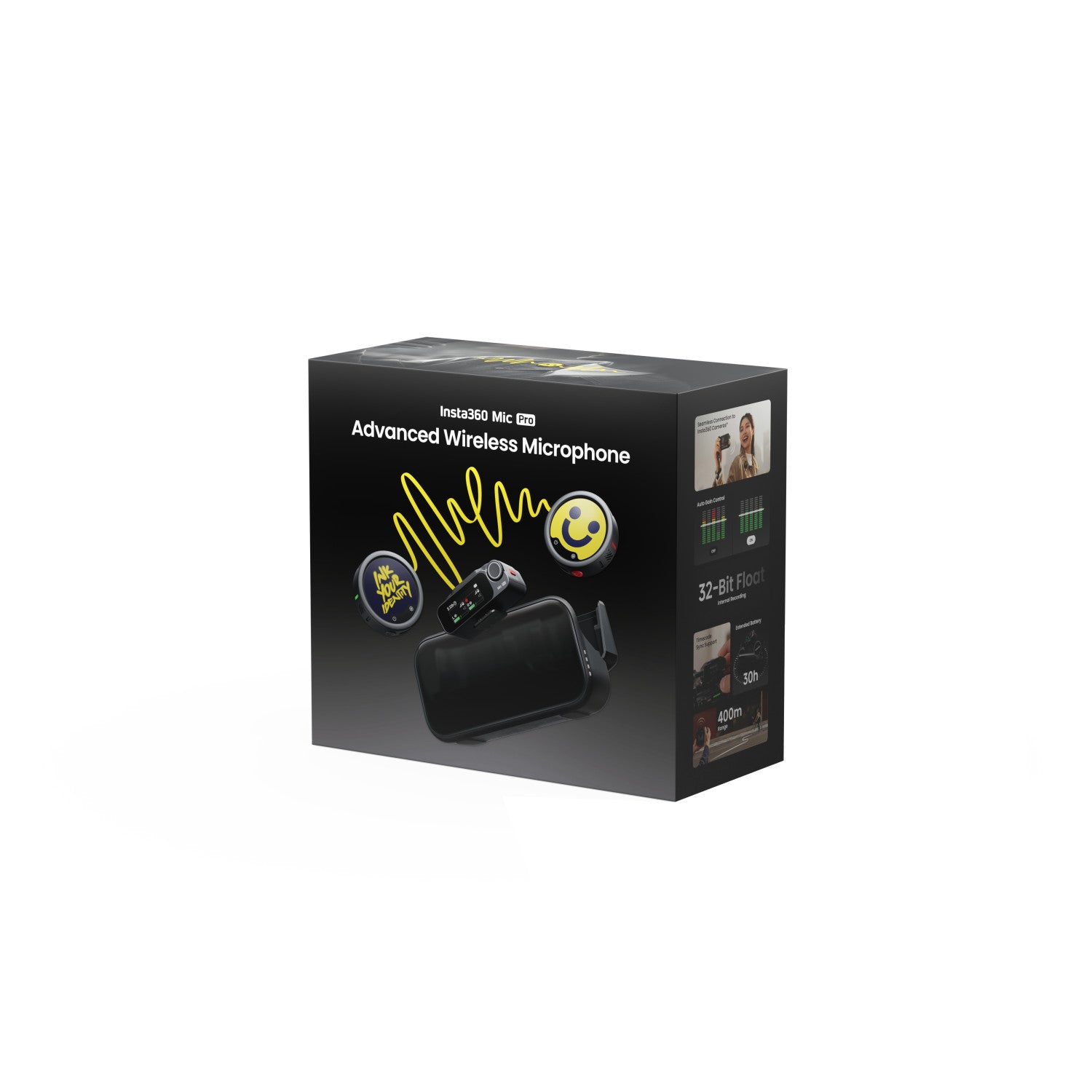 Insta360 Mic Pro Microfono Nero