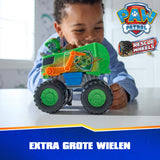 PAW Patrol Rescue Wheels, camion per la raccolta differenziata di Rocky, veicolo giocattolo con lanciamissili e action figure collezionabile, giocattoli per bambini e bambine da 3 anni in su