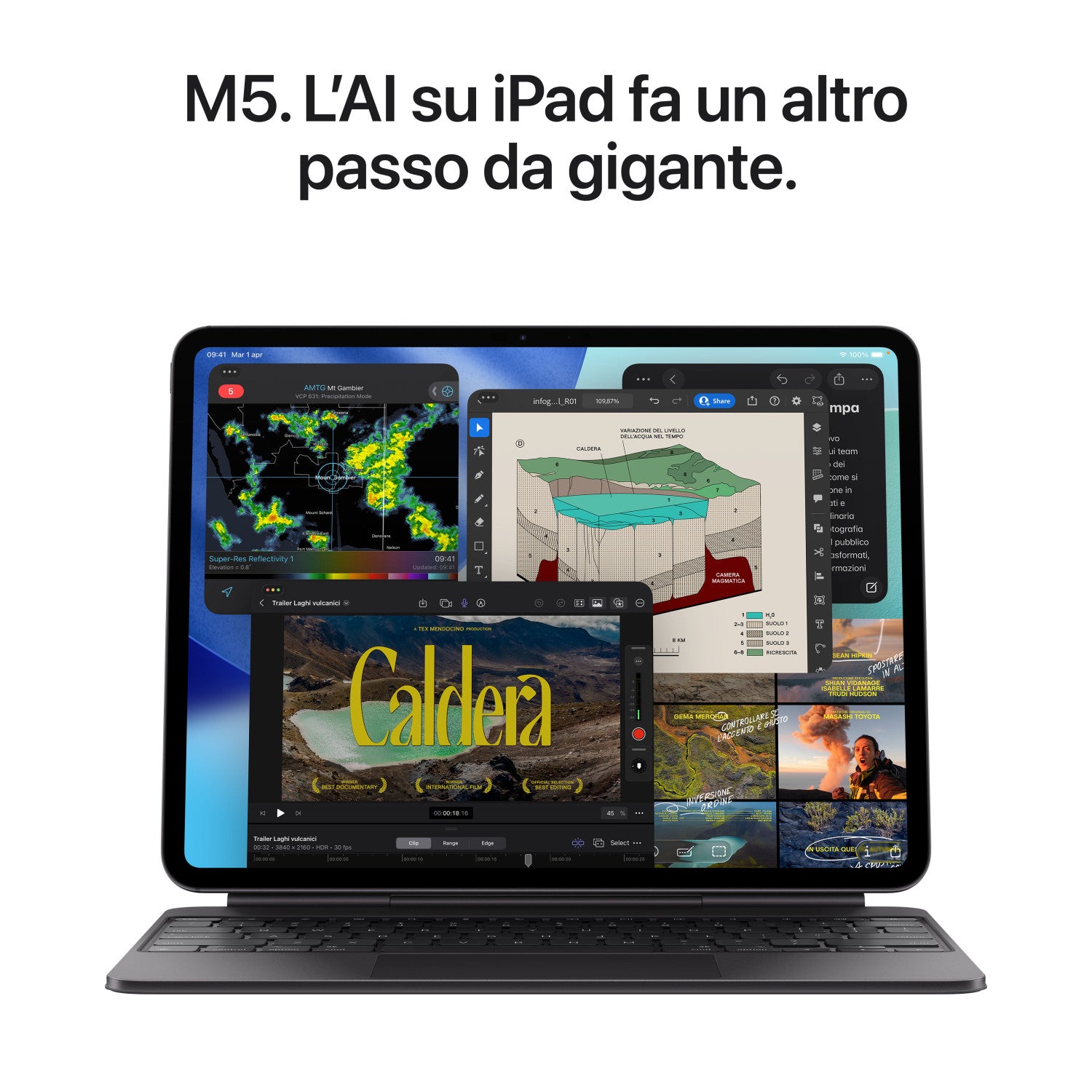 Apple iPad Pro 13" Pro Wi Fi 2TB display standard Nero Siderale