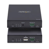 StarTech.com KVM Extender HDMI su Rete IP, Kit Trasmettitore e Ricevitore HDMI 4K 60Hz e USB su Ethernet/Cat6, AVoIP, non Richiede Driver, Kit di Montaggio incluso