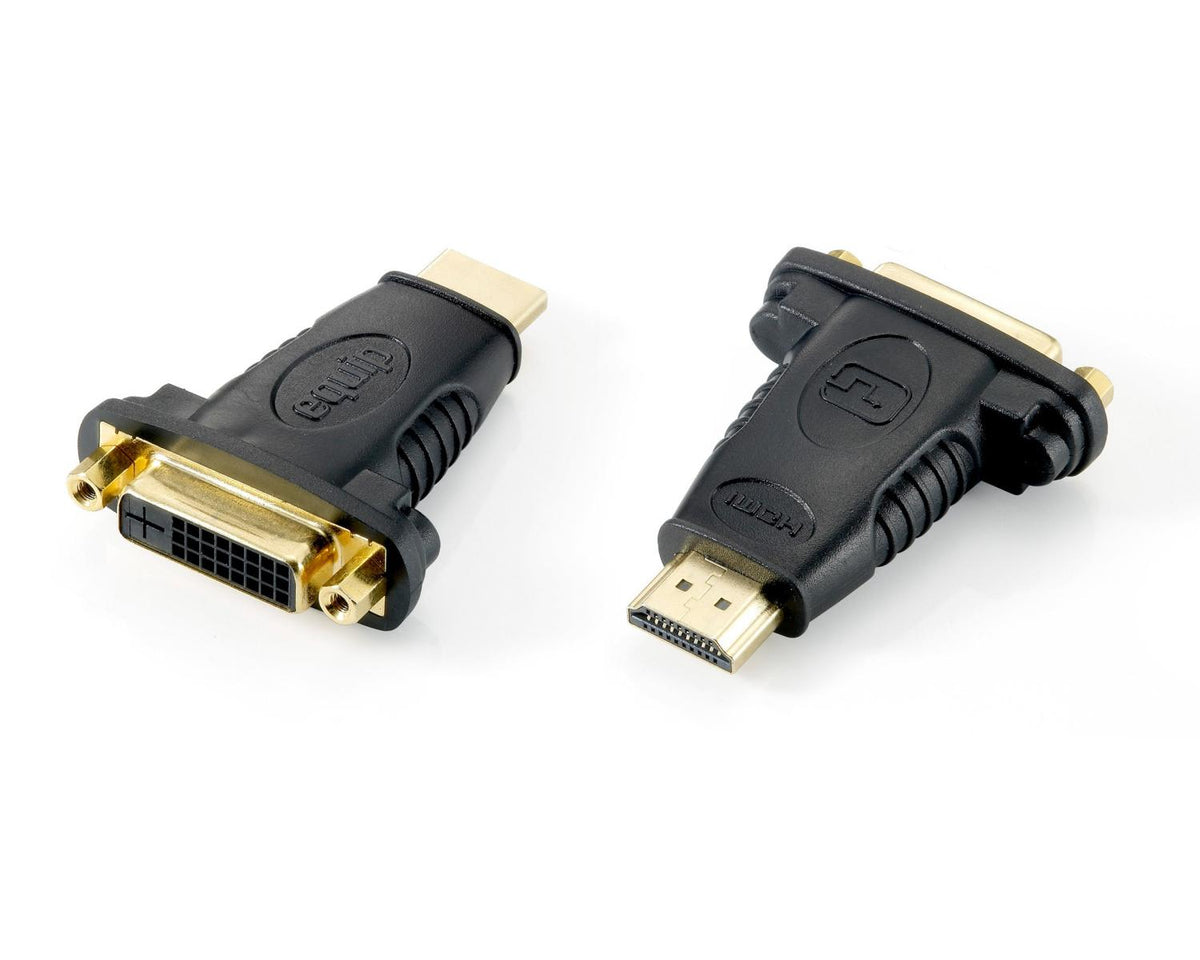 Equip 118909 adattatore per inversione del genere dei cavi DVI (24 1) HDMI A Nero