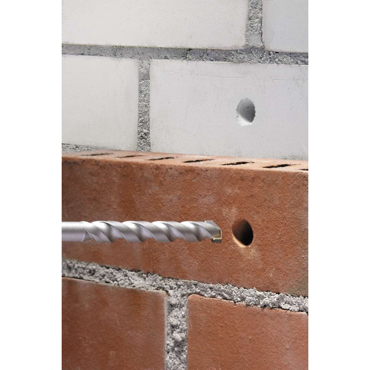 KWB Punta Per Trapano Per Muratura 039660 Ø6 Mm Lunghezza 100 Mm Acciaio Bonificato Codolo Cilindrico