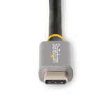 StarTech.com Cavo USB4 da 1 m, Cavo USB Type-C Certificato USB-IF, 40 Gbps, cavo di ricarica e trasferimento dati USB-C, 100W Power Delivery, 8K 60Hz, compatibile con Thunderbolt 4/3/USB 3.2