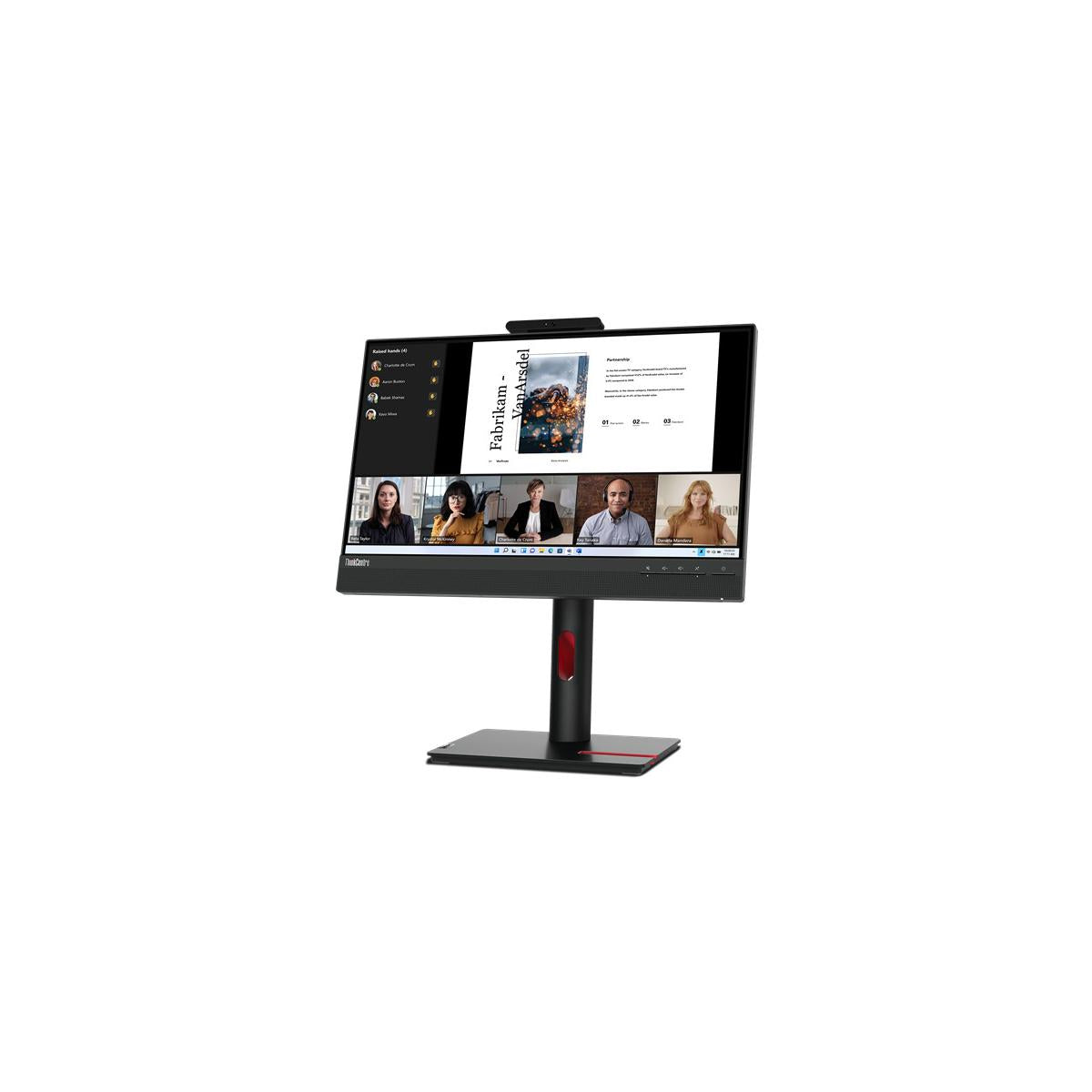 Lenovo ThinkCentre Tiny-In-One 22 LED display 54,6 cm (21.5") 1920 x 1080 Pixel Full HD Touch screen Nero