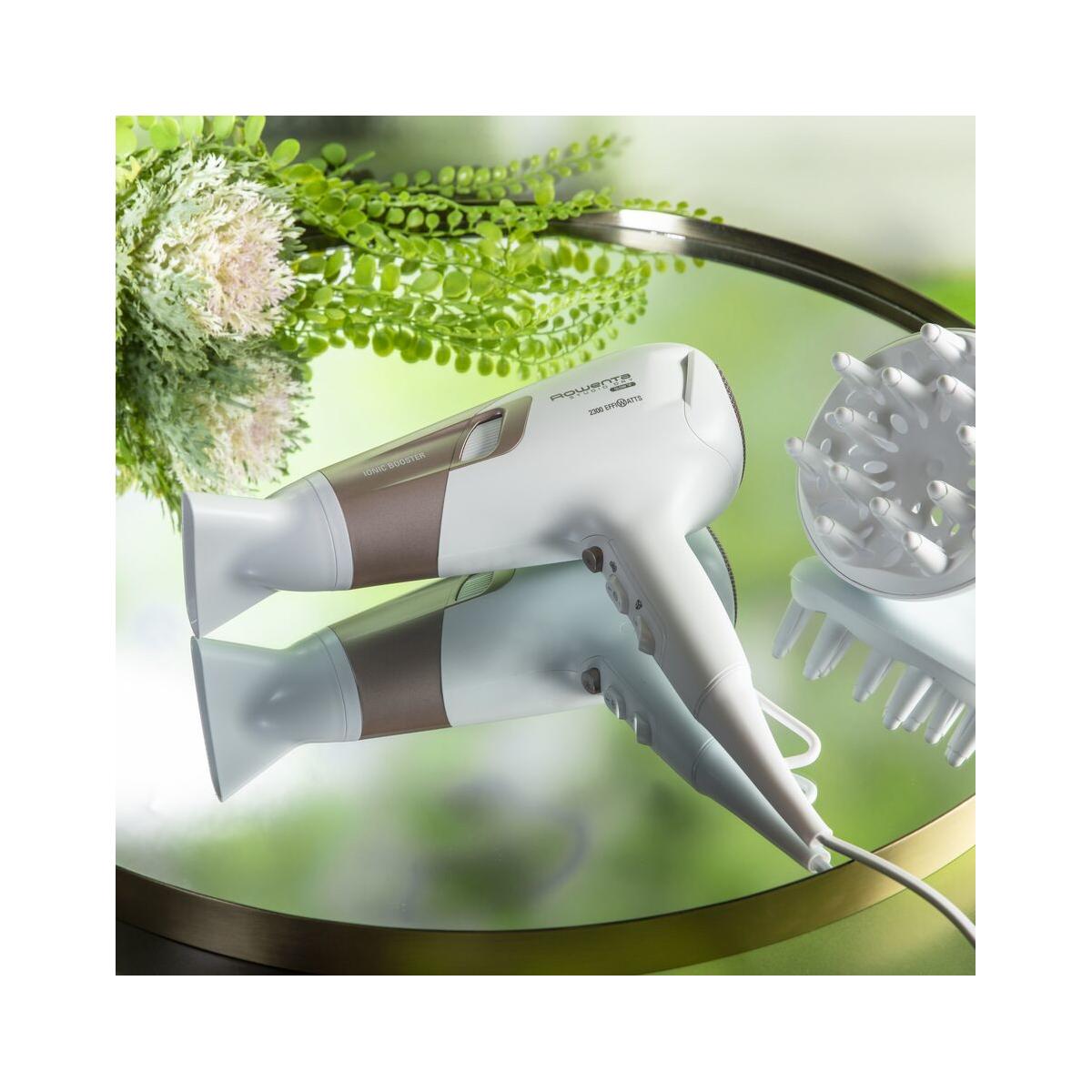 Rowenta Studio Dry CV5830F0 asciuga capelli 2300 W Beige, Bianco
