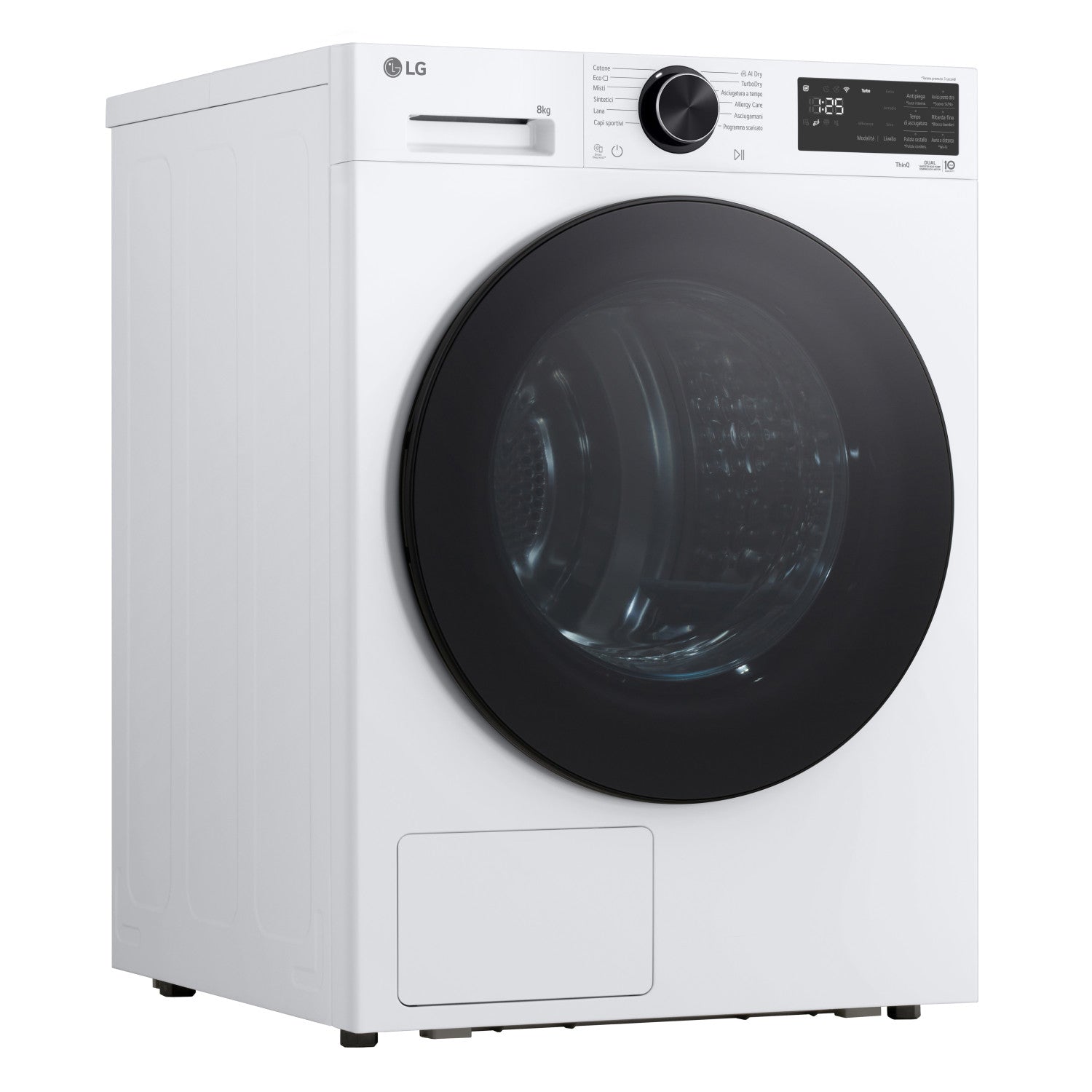 LG RHX7010TLB Asciugatrice Intelligente AI Dry 10 kg Classe C Bianco