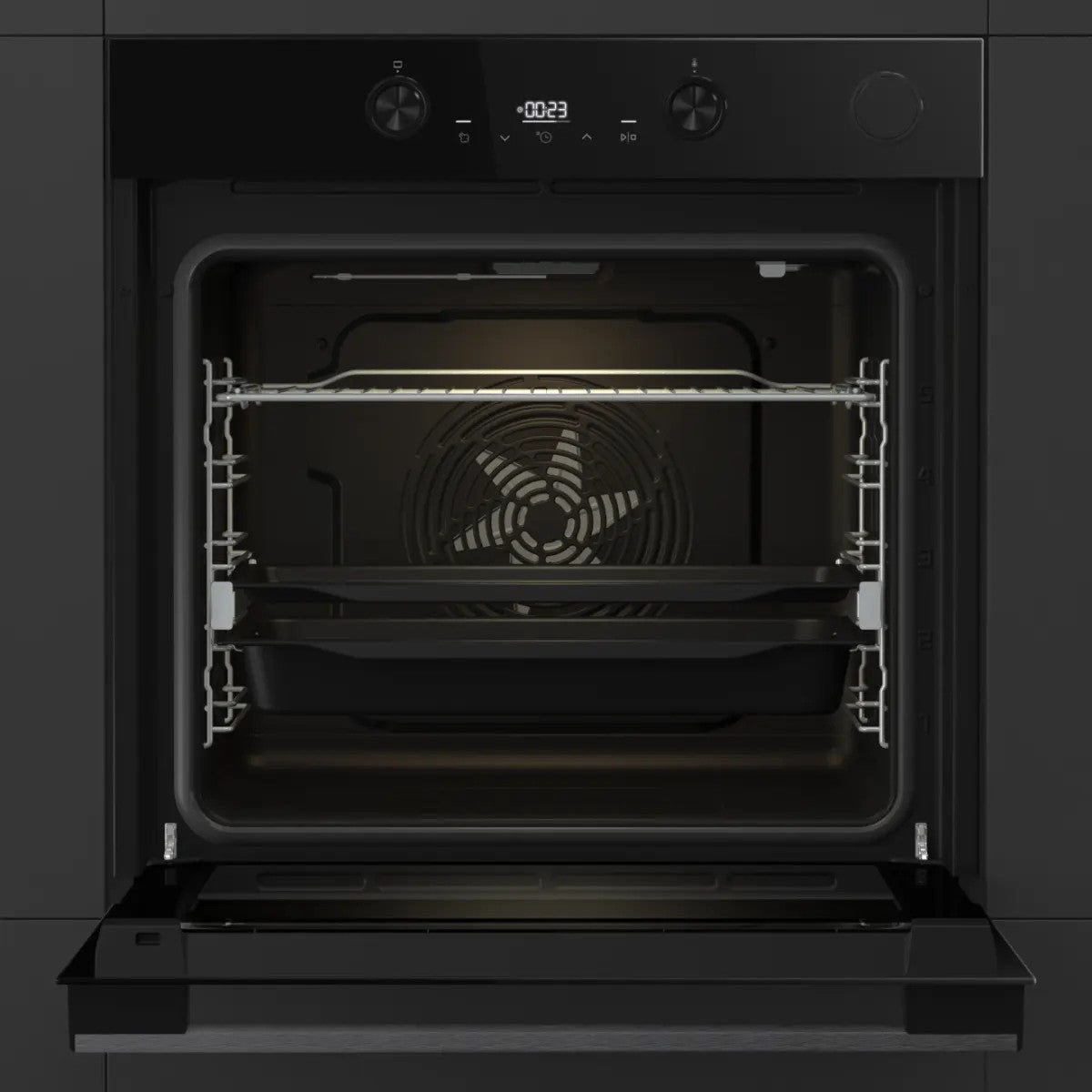 Hisense BSA66226ADBG forno 77 L 3500 W Nero