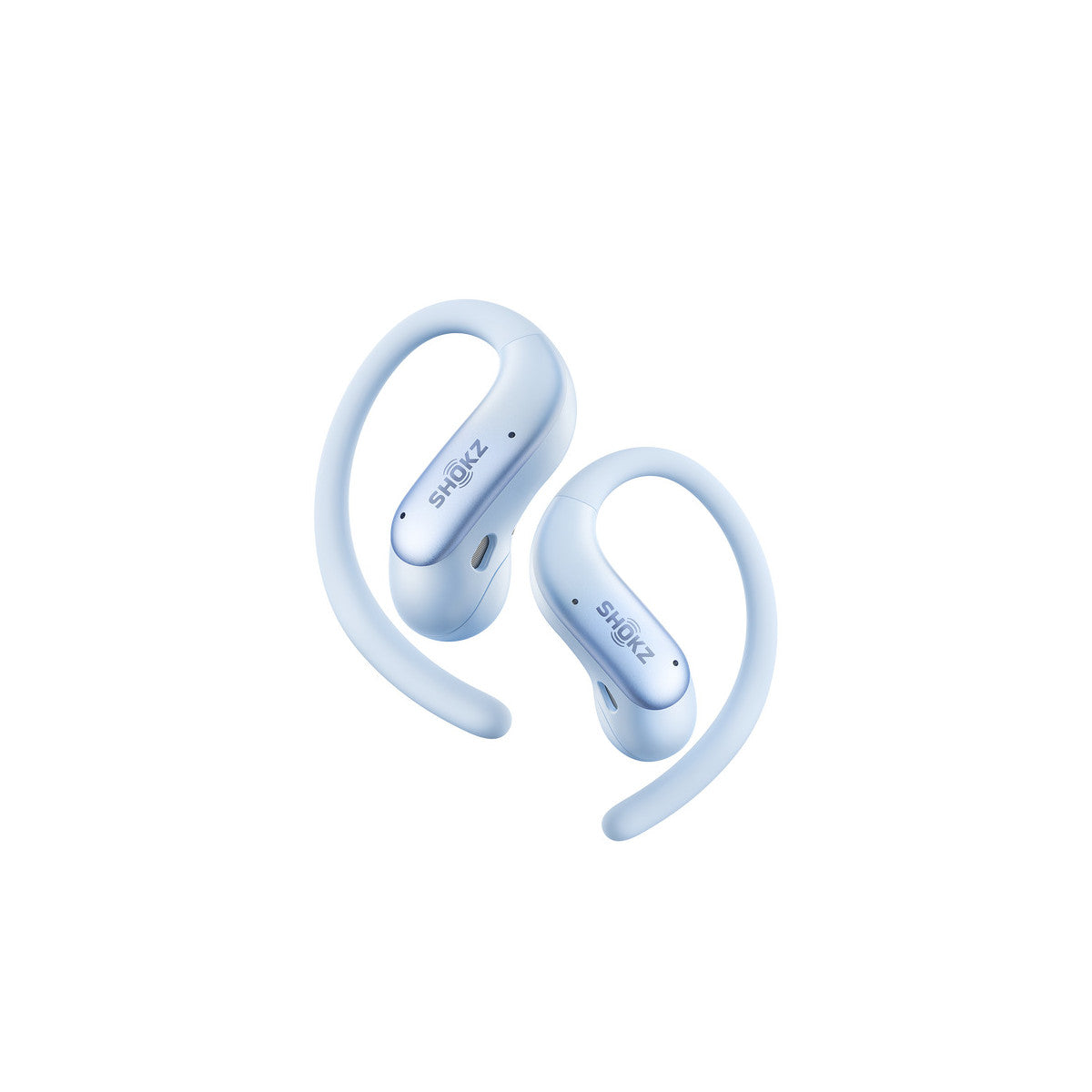 SHOKZ OpenFit Air 2 Auricolare True Wireless Stereo (TWS) A clip Chiamate/Musica/Sport/Tutti i giorni USB tipo-C Bluetooth Blu