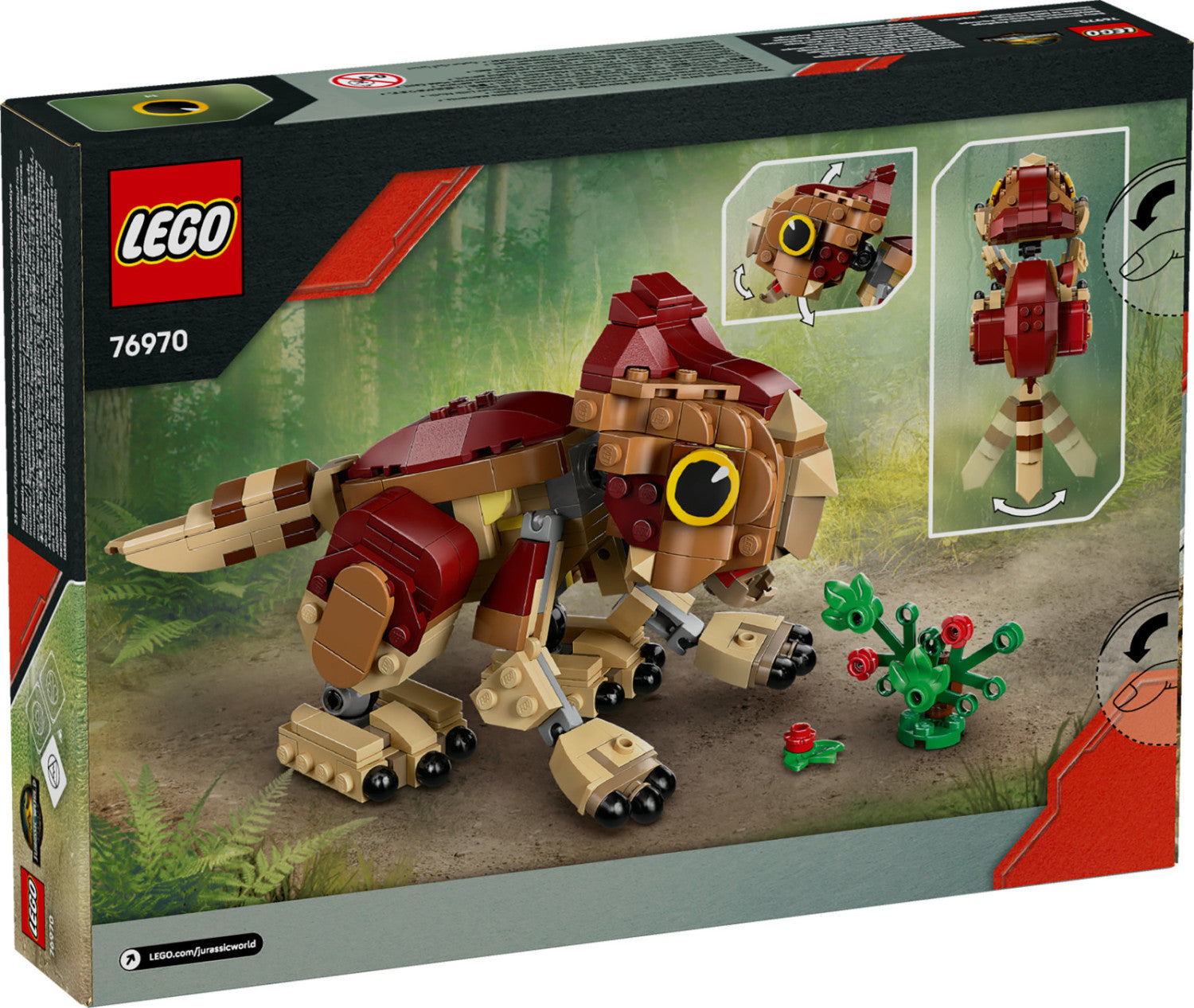 LEGO Jurassic World Dinosauro Cucciolo Dolores: Aquilops 76970