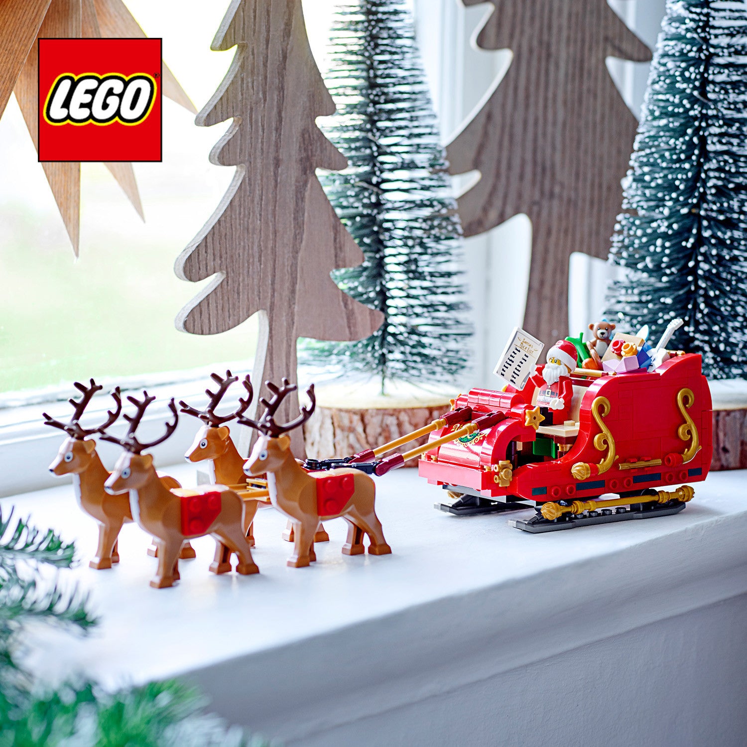 LEGO Iconic La Slitta Di Babbo Natale 40499