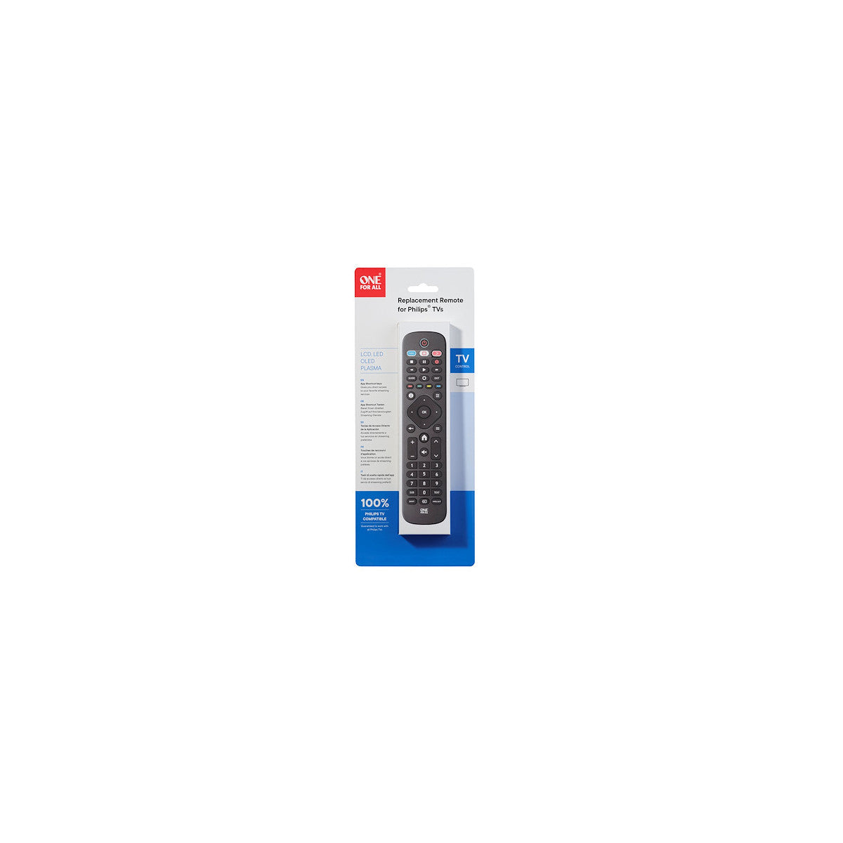 Telecomando Di Ricambio One For All URC4913 Per TV Philips