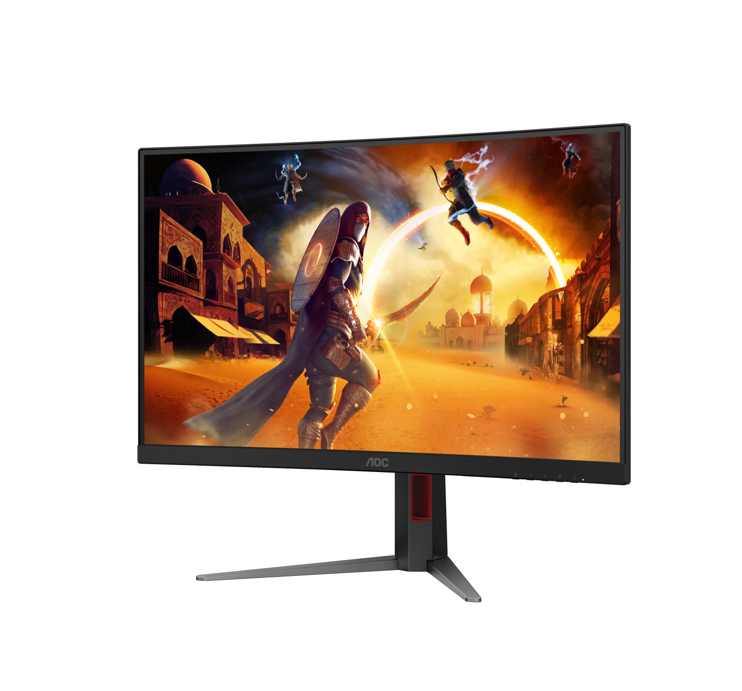 AOC G4 Gaming Monitor PC 68,6 cm (27pollici) 2560 x 1440 Pixel Nero, Rosso
