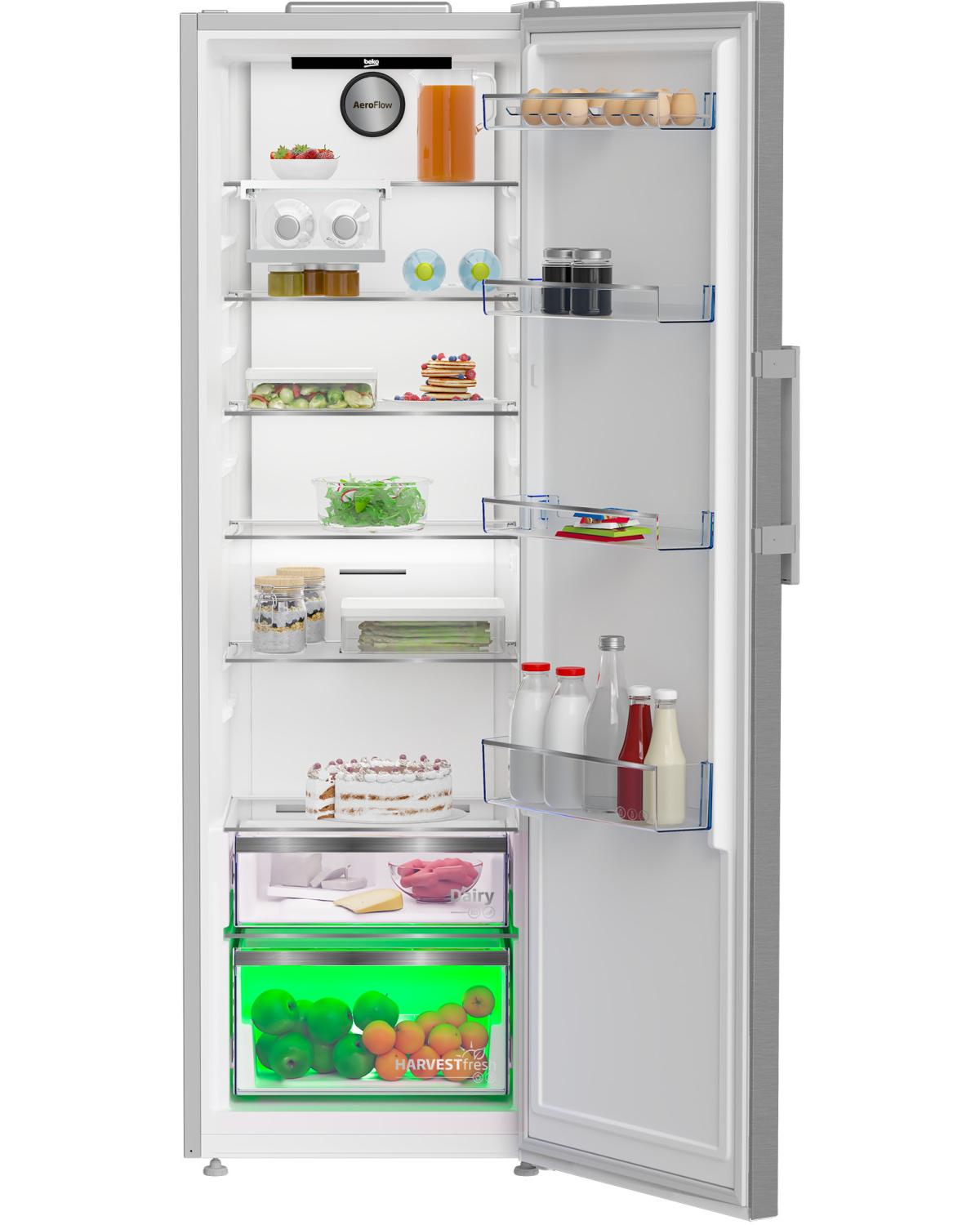 Beko B5RMLNE444HX frigorifero Libera installazione 365 L E Acciaio inox