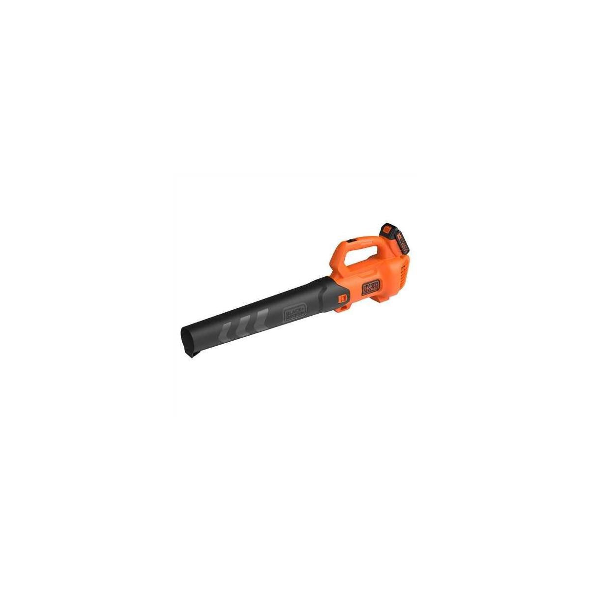 Black Decker BCBL200L soffiatore di foglie cordless 145 km/h Nero, Arancione 12 V Ioni di Litio