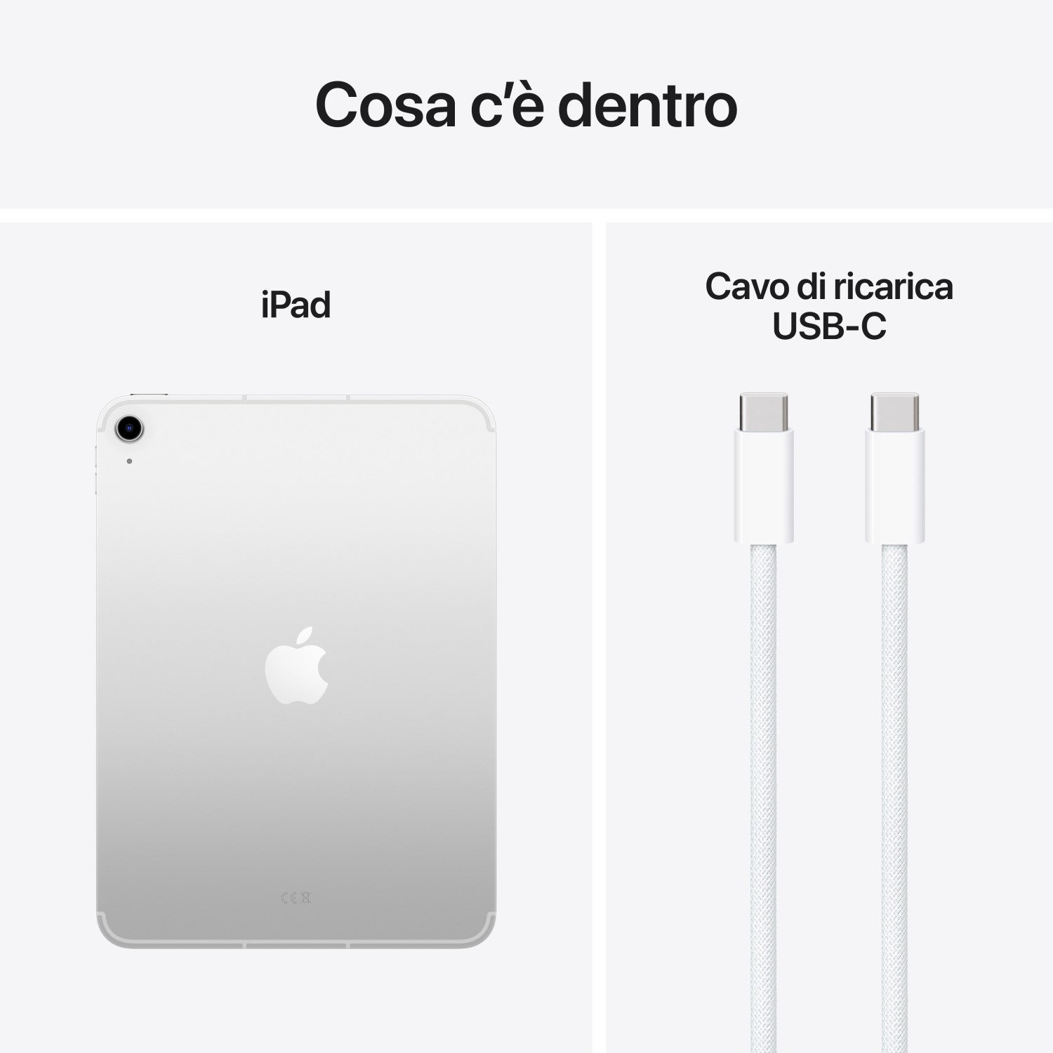 Apple iPad 11 pollici Wi-Fi Cellular 128GB Argento
