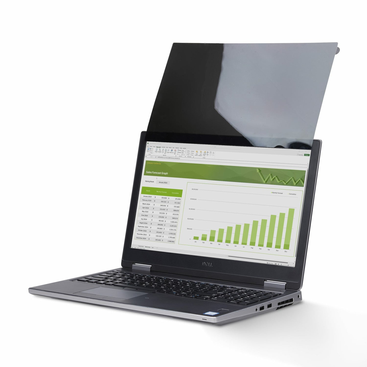 StarTech.com 14L61 PRIVACY SCREEN schermo anti riflesso 35.6 cm 14pollici Computer portatile Filtro per la privacy senza bordi per display