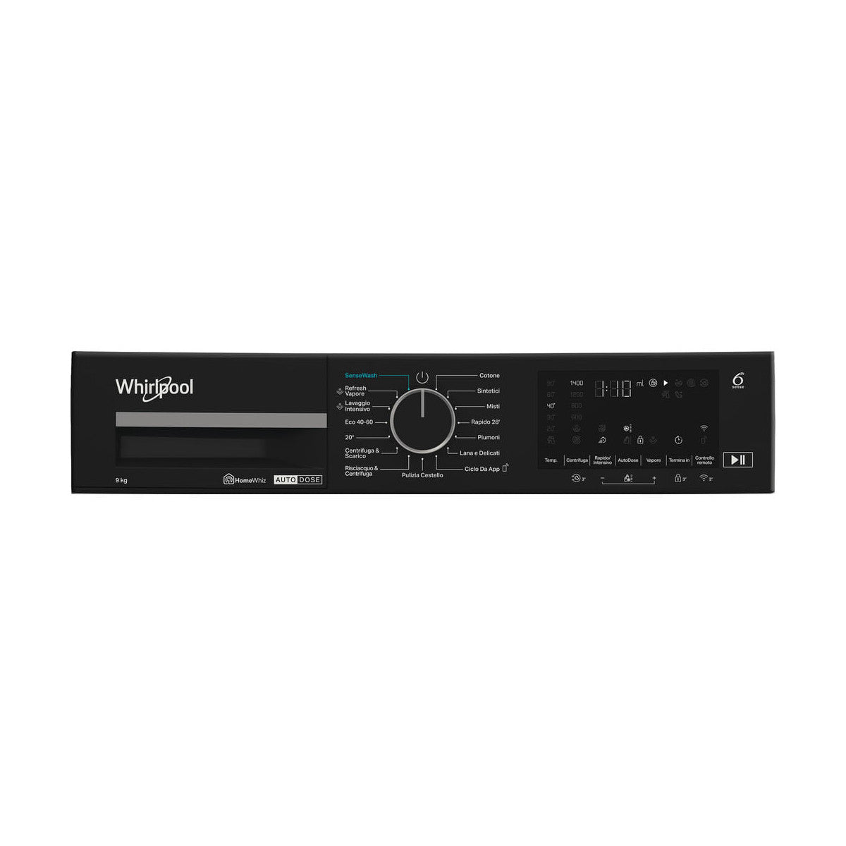 Whirlpool Lavatrice a libera installazione - WPM 911W ADS IT