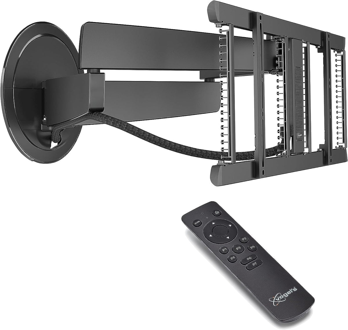 Vogels B0BDGDJWWS Staffa da Parete per Tv 40 70 Max 35 Kg Motorizzata Nero