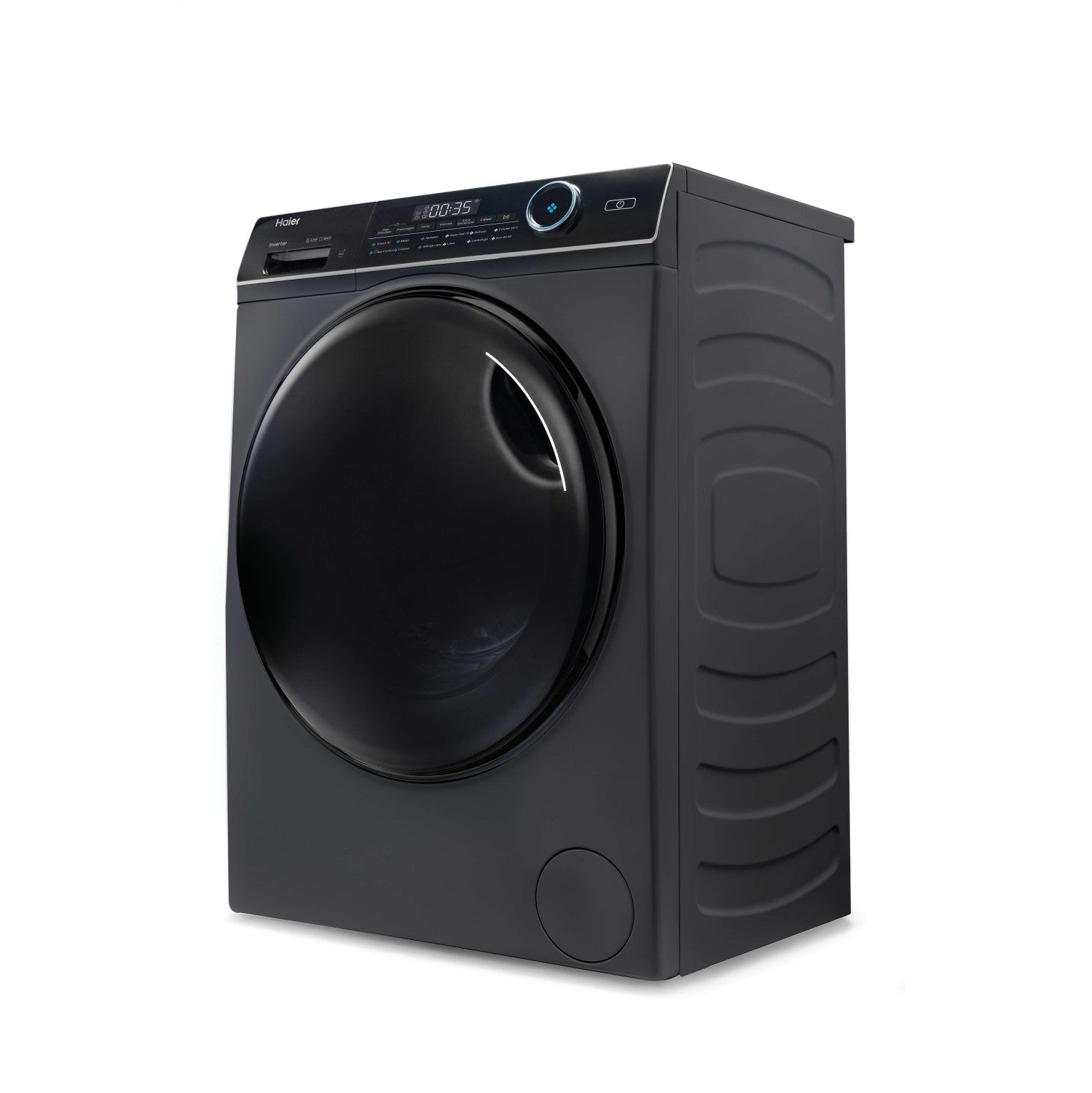 Haier I-Pro Series 5 I-Pro Serie 5, Lavatrice Slim 10 KG, 40 più efficente della classe A, 1400 giri, Antracite, Inverter, Refresh, Wi-Fi, HW100BP14959SEIT
