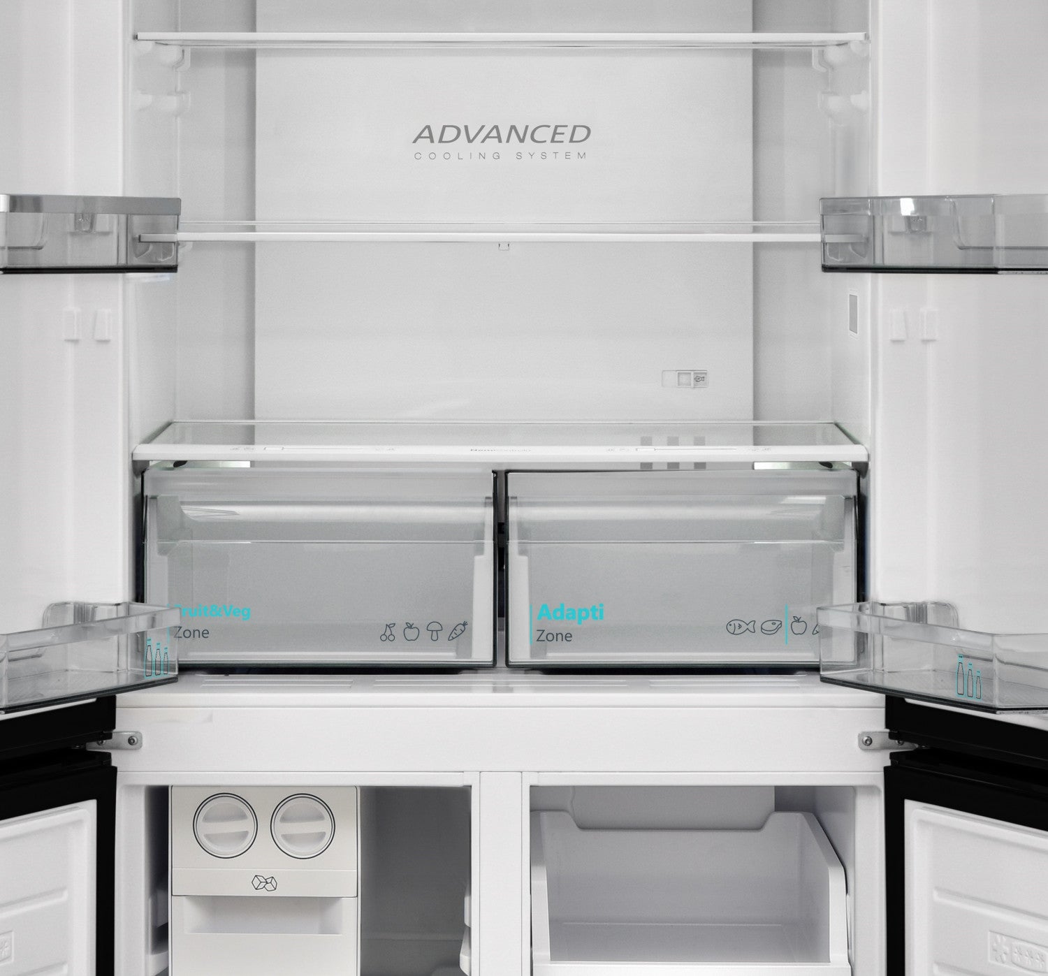 Sharp SJ-NFA15IMXBE frigorifero side-by-side Libera installazione 488 L E Nero