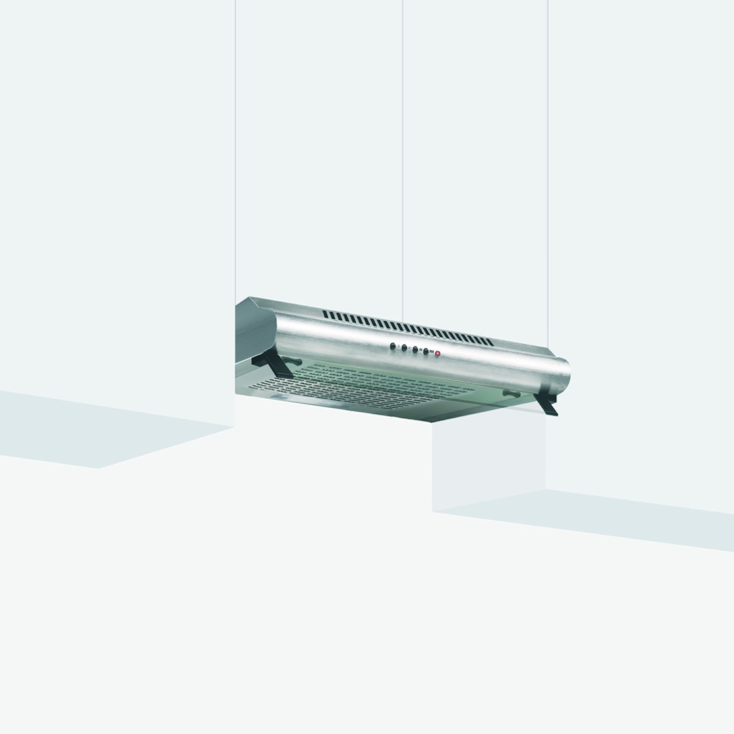 Glem Gas GHC931IX cappa aspirante Incassato Acciaio inox 235 m³/h