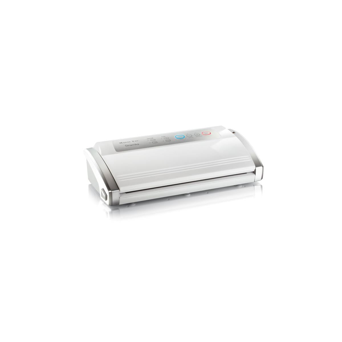 Magic Vac Dinamika Macchina per Sottovuoto 220W Argento Bianco