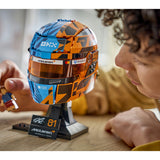 LEGO Editions 43017 Casco Di Oscar Piastri McLaren Mastercard F1 Team, Gadget F1 Con Minifigure Da Collezione, Regalo Da 14