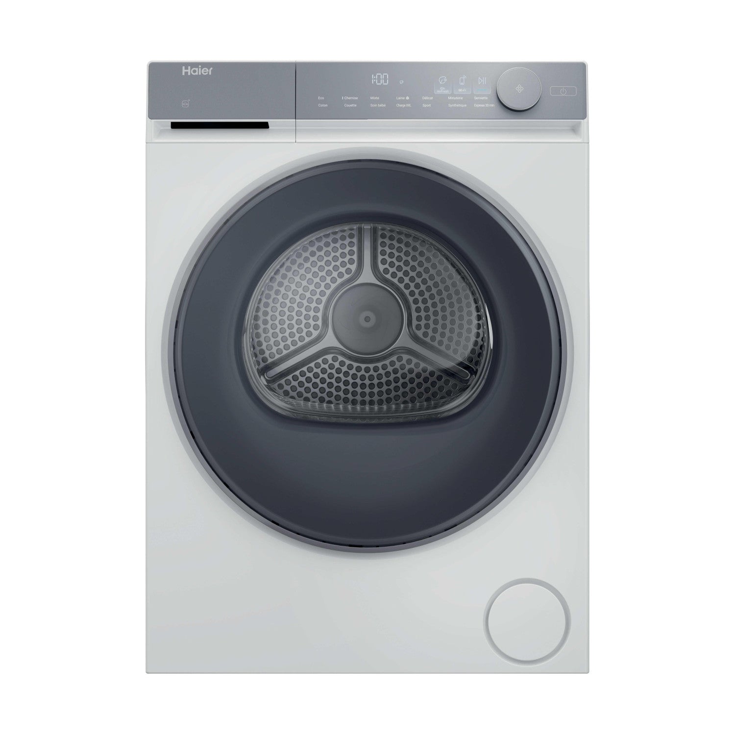 Haier HD100-C367U1 asciugatrice Libera installazione Caricamento frontale 10 kg Bianco