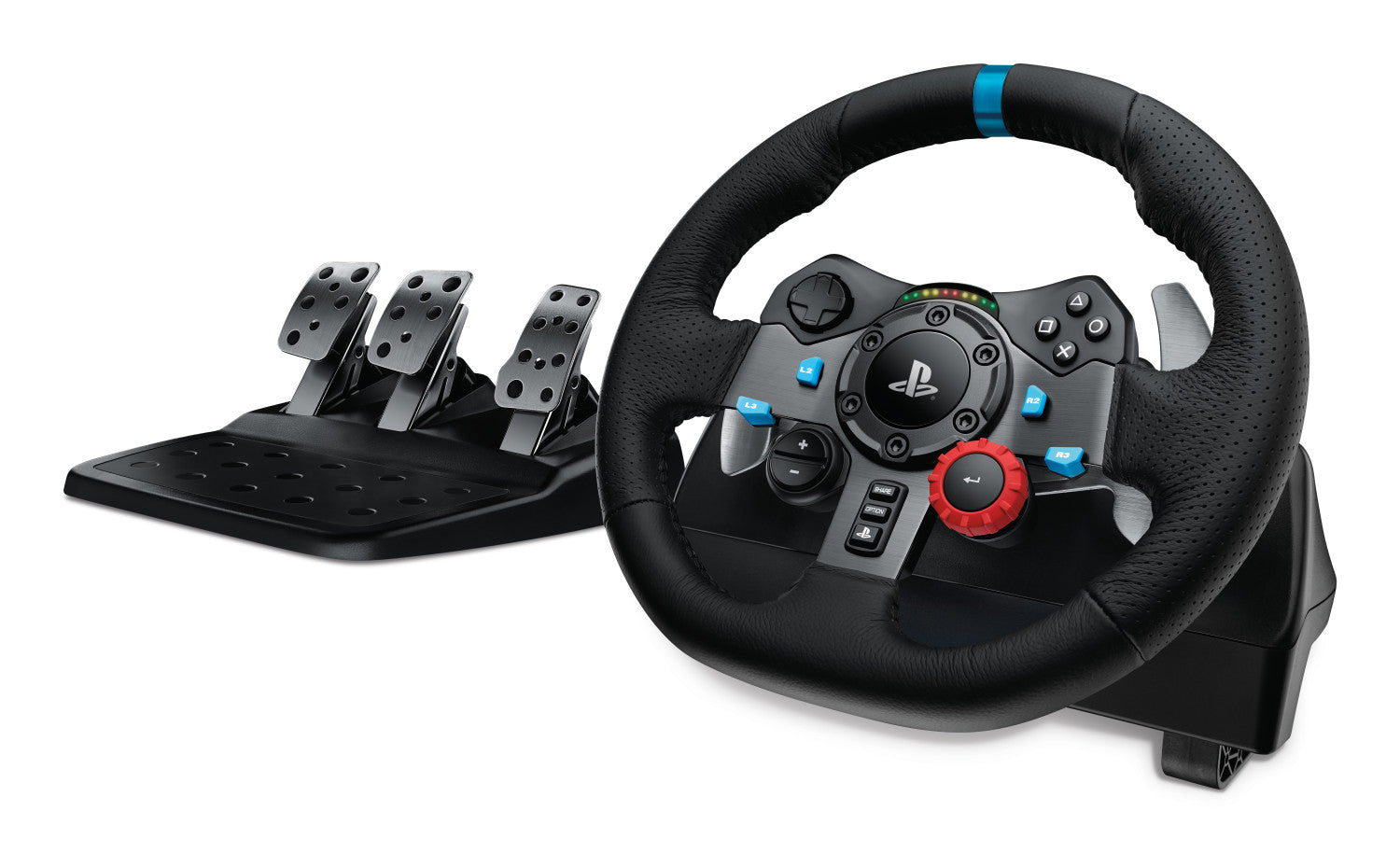Logitech G G29 Driving Force, kit volante pedaliera e cuffie, PlayStation 5, PlayStation 4 e PC