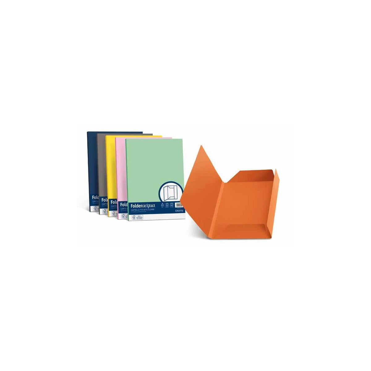 Favini A50T434 cartella Cartoncino Colore acqua A4