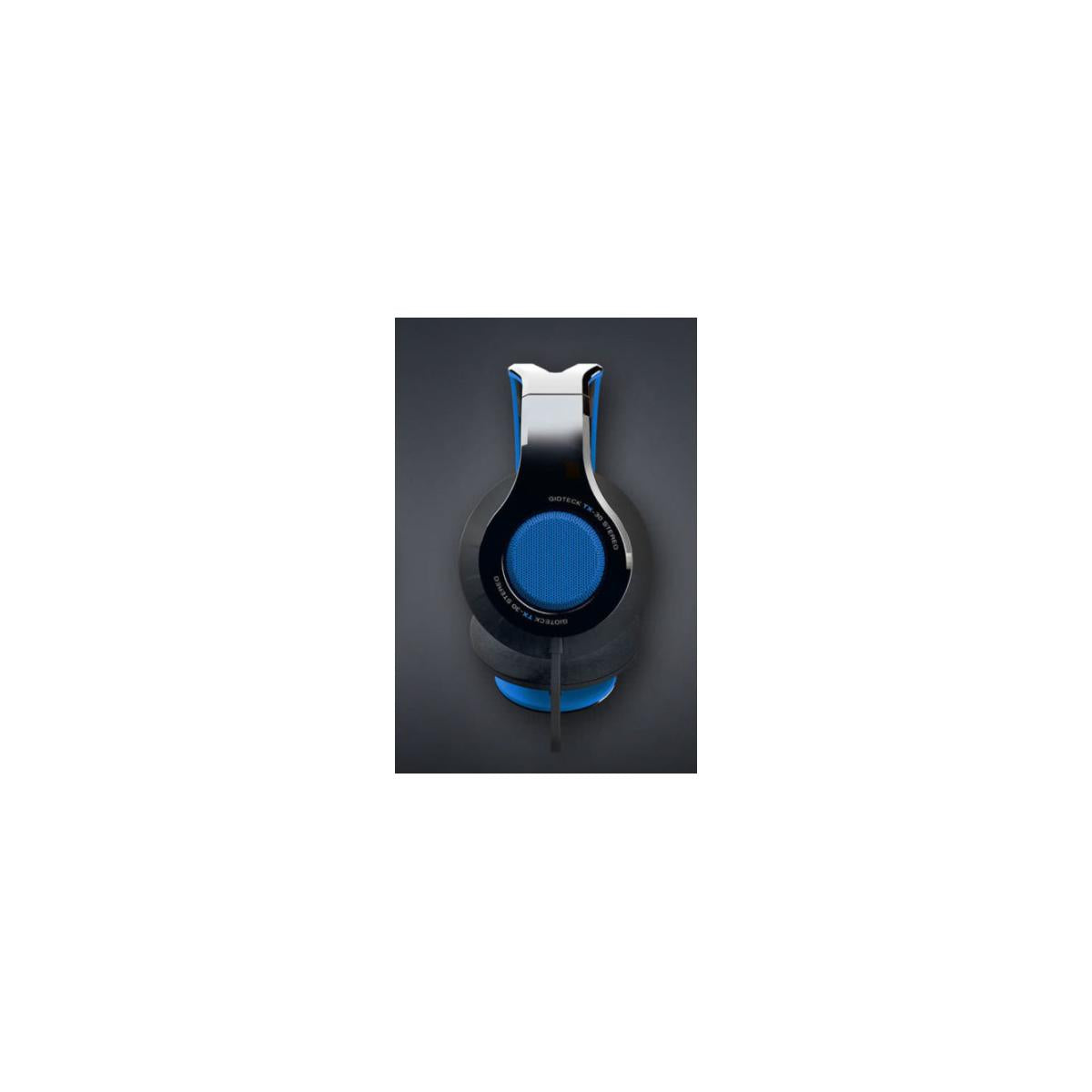 Gioteck TX-30 Cuffie Cablato a Padiglione Auto Nero Blu