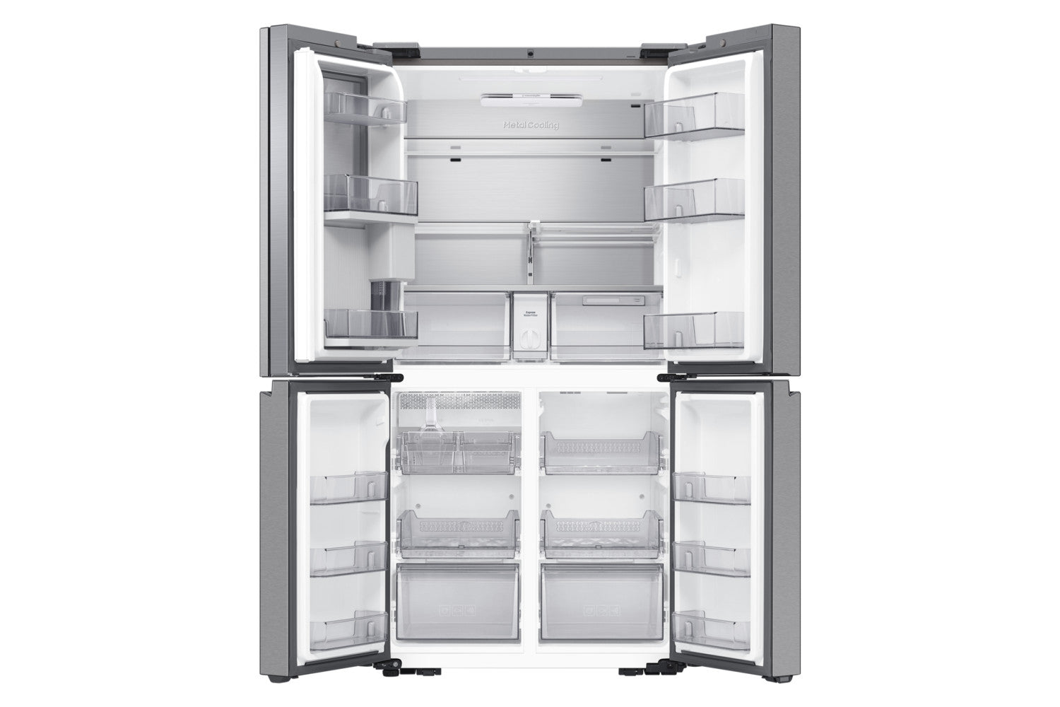 Samsung RF65DG9H0ESR frigorifero side-by-side Libera installazione 636 L E Acciaio inox