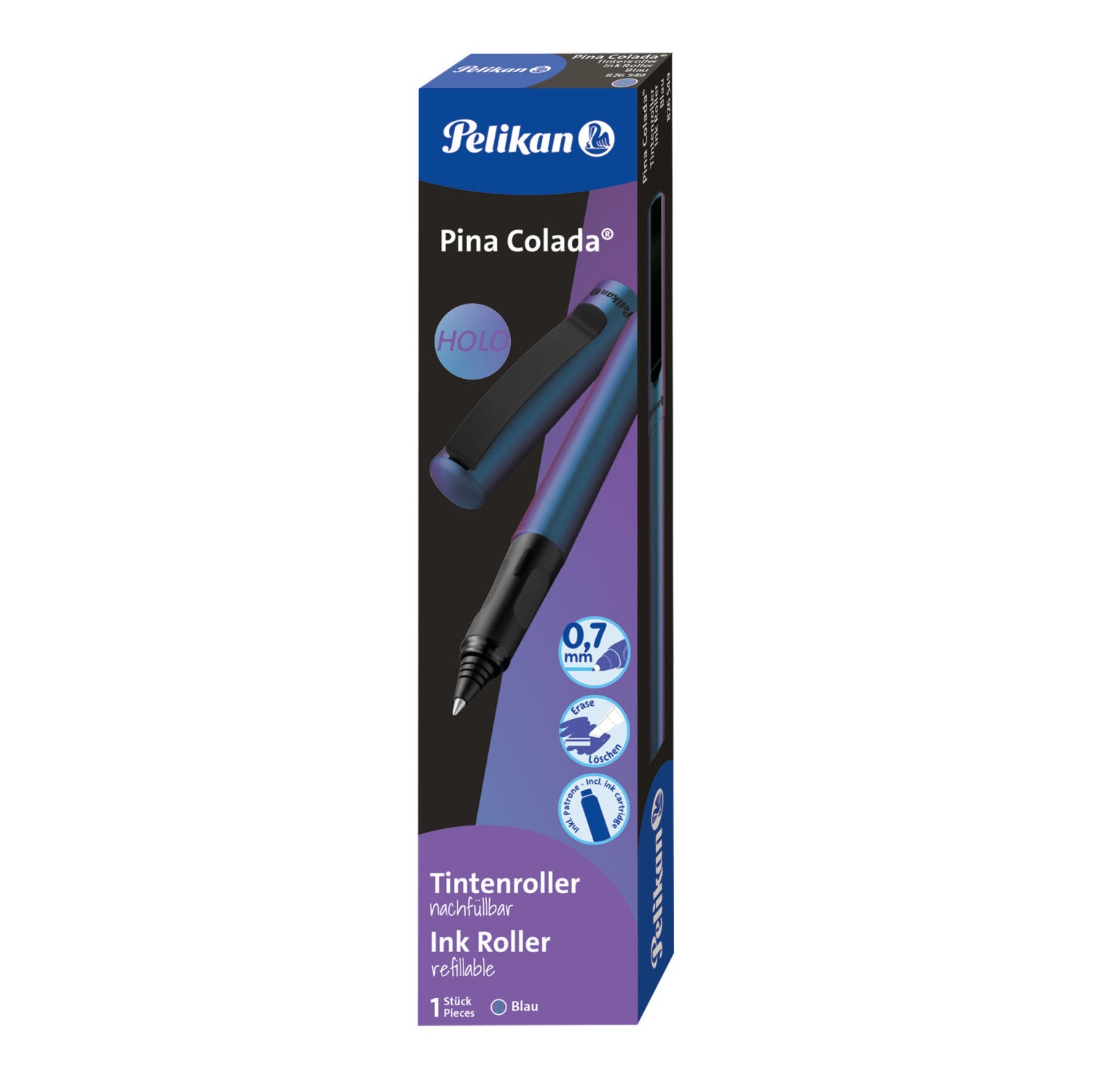 Pelikan Pina Colada Holo Penna stick a sfera Blu 1 pz
