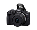 Canon EOS R50Black RF-S 18-45mm F4.5-6.3 IS STM Kit MILC 24,2 MP CMOS 6000 x 4000 Pixel Nero