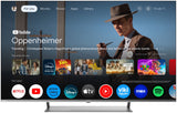 SABA SA55M91GTV SMART TV QD-MiniLED 55pollici ULTRA HD 4K, GOOGLE TV 5.0, Dolby Vision/Atmos, Triplo tuner DVBT2/C/S2 HEVC MAIN10, Certificato TivuSAT, Piedistallo centrale