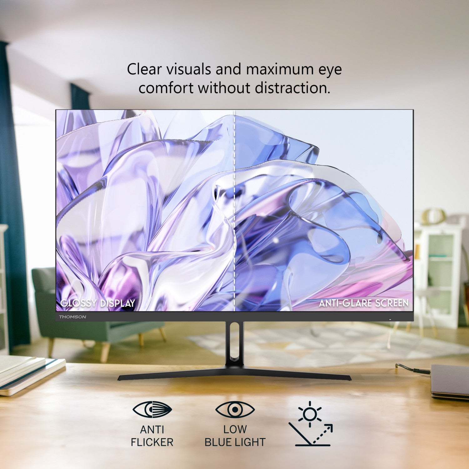 Thomson M24FB2Y14 Monitor PC 61 cm (24") 1920 x 1080 Pixel Full HD LED Nero