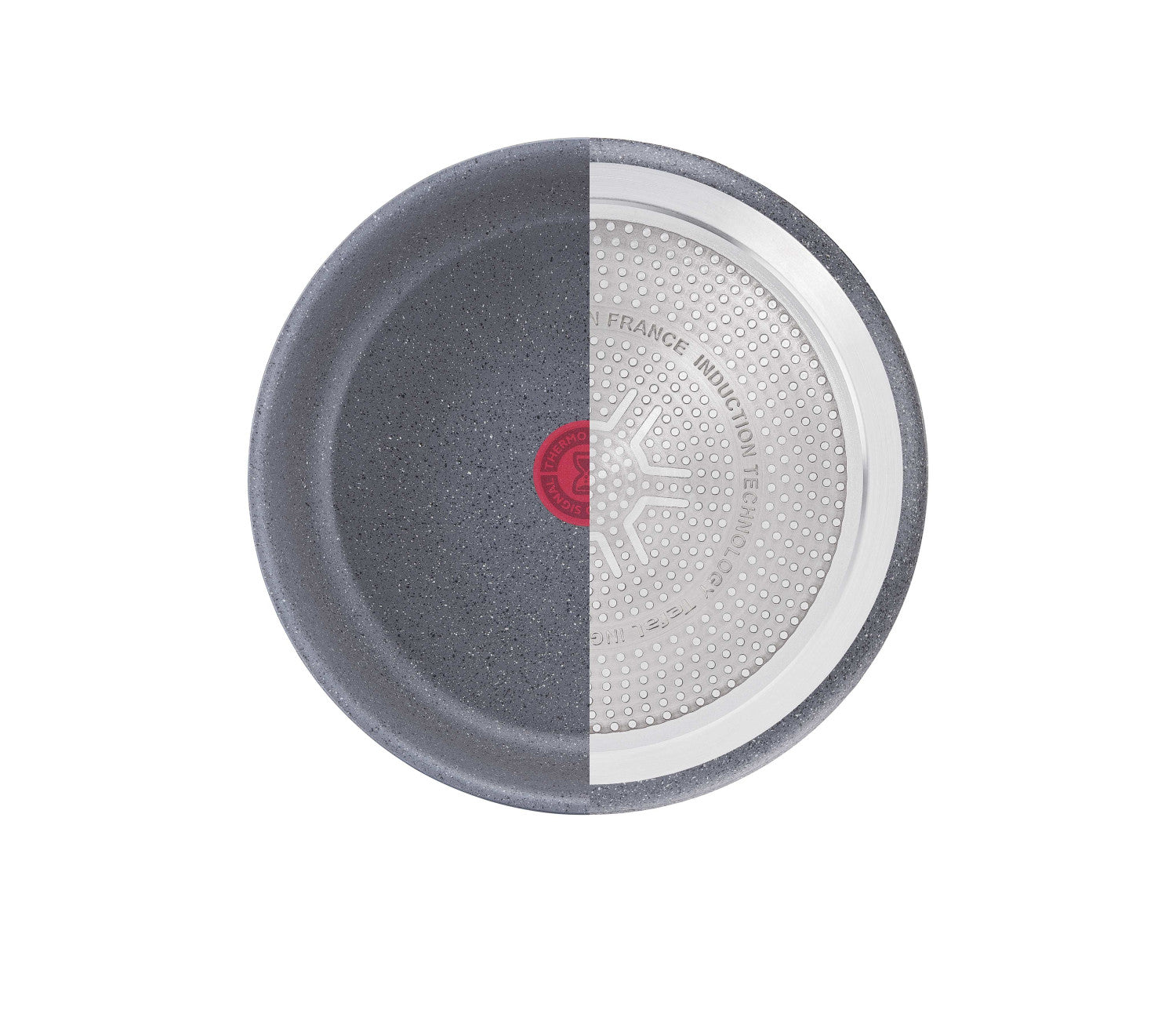Lagostina Ingenio Mineralis Green Casseruola Fonda 20 cm Casseruola in Alluminio 100 Riciclato per Gas Forno e Induzione con Indicatore di Cottura Utilizzabile con Manico Amovibile