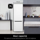 LG GBB567SECMN Frigorifero combinato 70cm, Classe E, 462L, Wi-Fi, No frost, Sabbia
