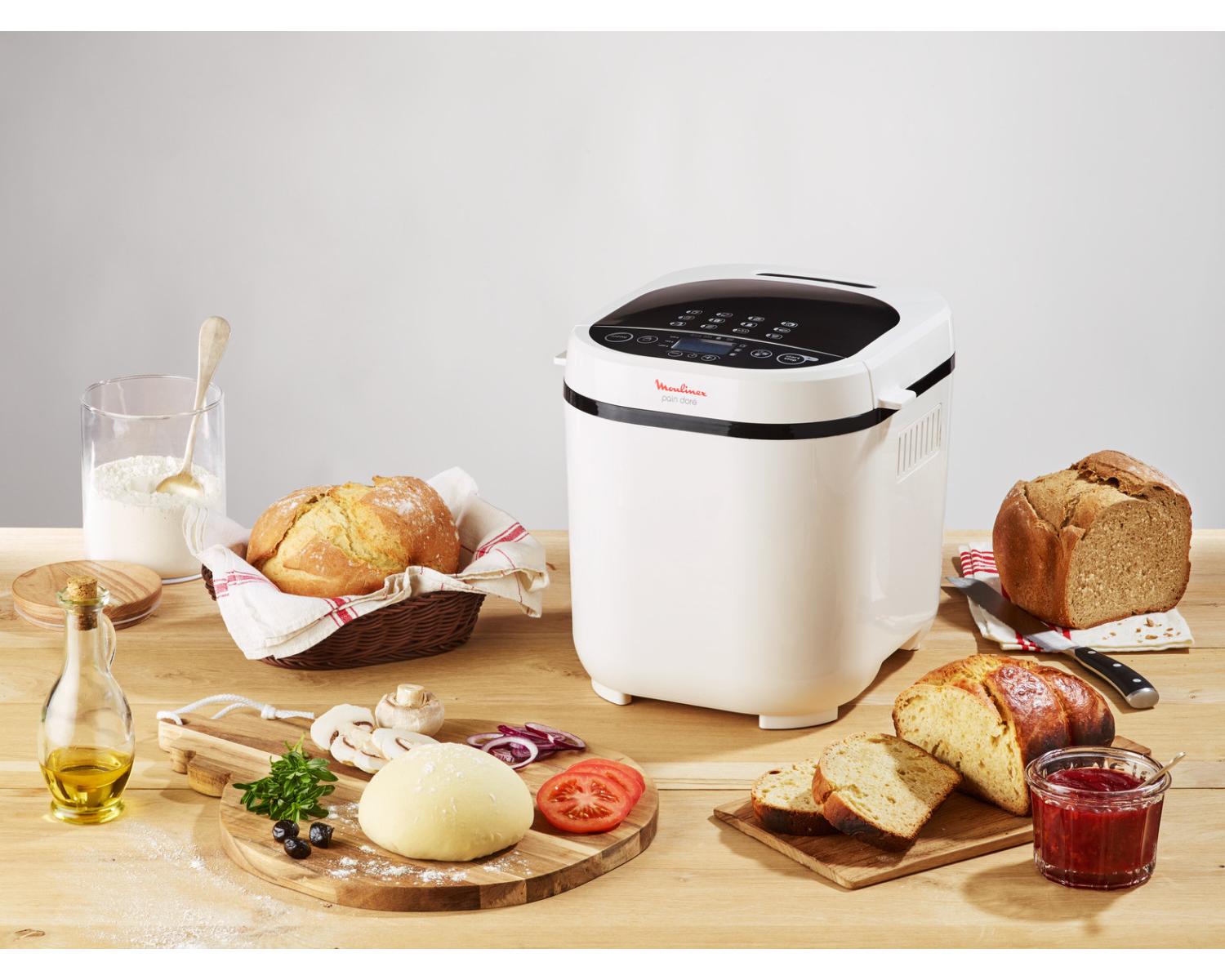 Macchina del Pane Moulinex OW210130 650 W 12 Programmi Automatici Bianca