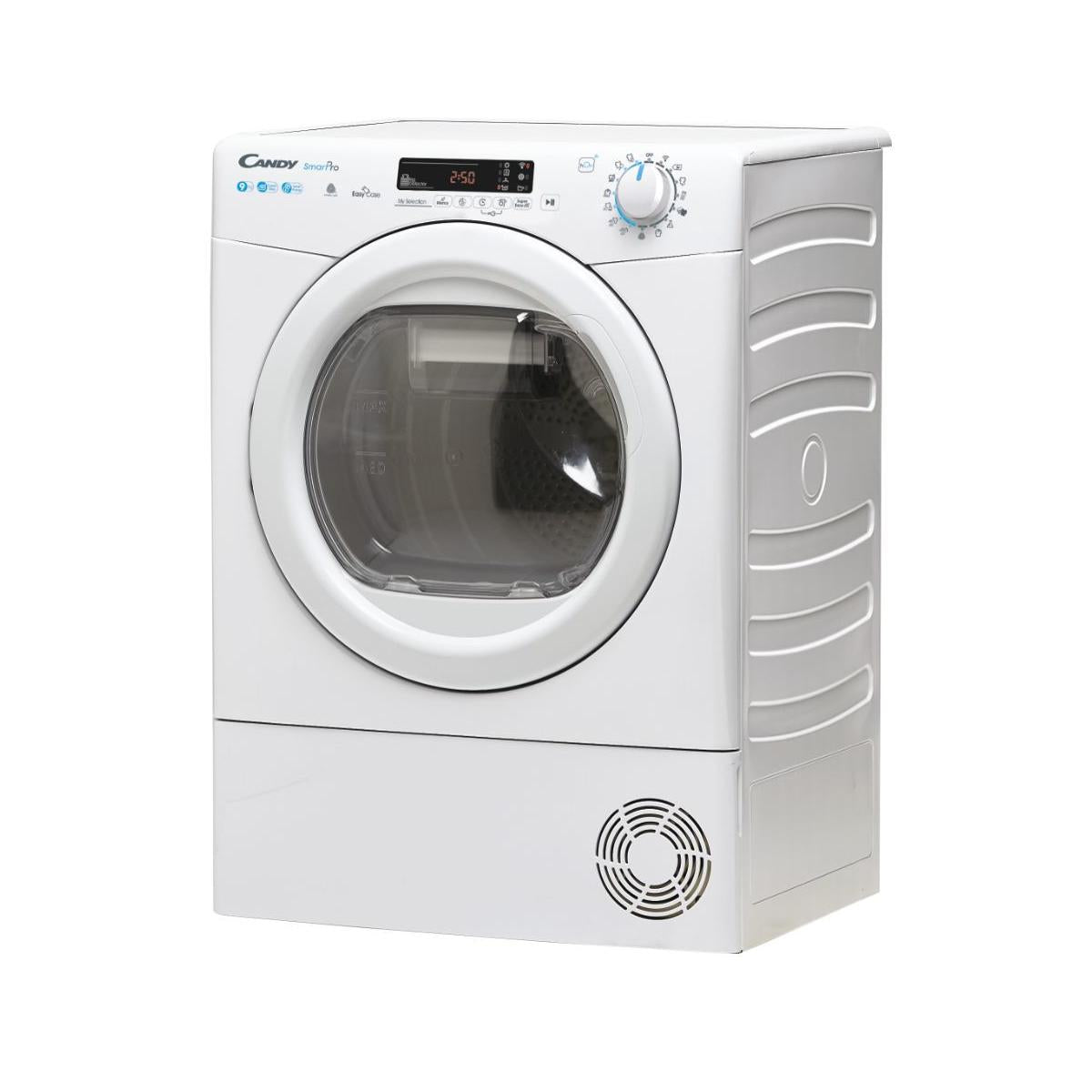 Candy Asciugatrice CSOEH9A2DES Smart Pro Libera Installazione 9 kg A Bianco