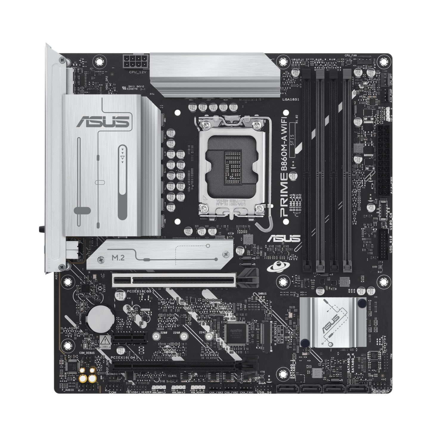 ASUS PRIME B860M-A WIFI Intel B860 LGA 1851 Socket V1 micro ATX