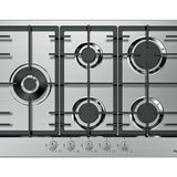Foster Power piano cottura Acciaio inox Da incasso 75 cm Gas 5 Fornelli